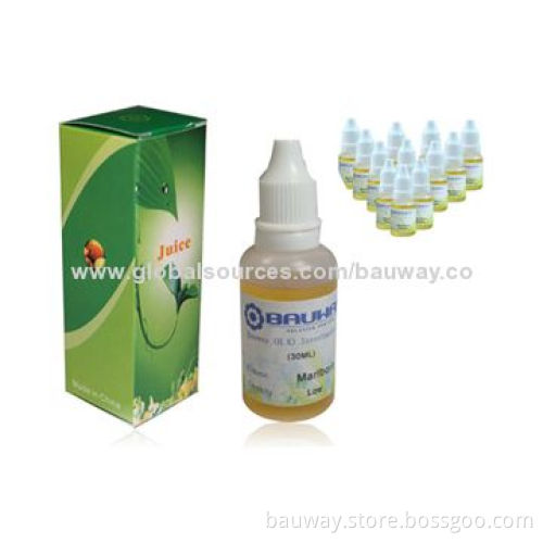Electronic Cigarette Refill Liquid, Available in 10/30/50ml